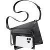 Spigen A640 univerzális vízálló táska /tok, crossbody, vállra akasztható, fekete-átlátszó
