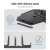 Spigen LD208S4 asztali laptop / iPad / tablet / telefon tartó, fekete