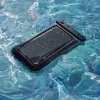 Spigen A611P univerzális vízálló tok, vízfelszínen lebegő, fekete (2db)