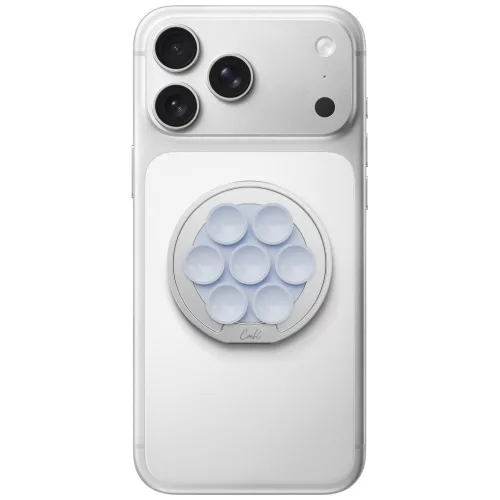 Uniq Coehl Luna mágneses telefontartó tükörrel, kitámasztható, MagSafe, kék