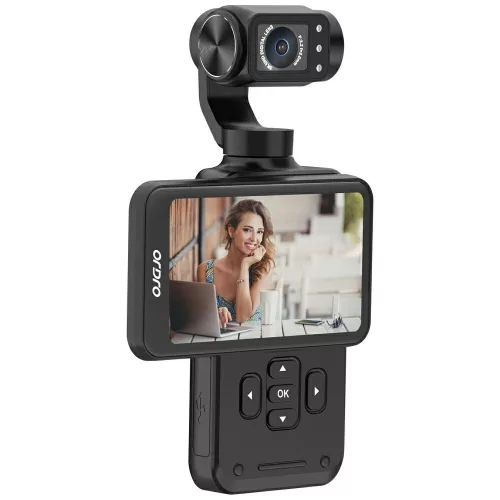 ORDRO M5 5K vlog kamera beépített gimballal, kompakt videókamera, fekete