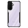 Tactical Quantum Stealth Samsung Galaxy A27 hátlap tok megerősített sarokkal, átlátszó/fekete