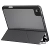 Skinarma Kira Kobai Apple iPad Air 11 (2026 / 2025 / 2024) / Air 5 / 4 mappa tok, Chrome, ezüst-fekete