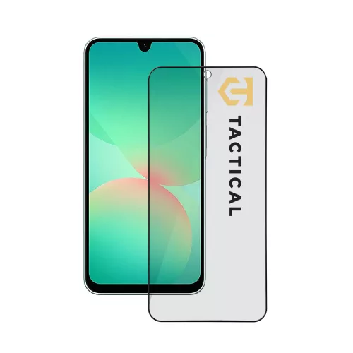 Tactical Glass Shield Privacy Stealth 5D Samsung Galaxy A27 betekintésgátló kijelzővédő üvegfólia, fekete