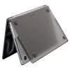 Spigen Airskin Apple Macbook Air 13 M2-M5 2023-2026 tok, Frost Black, fekete