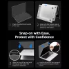 Spigen Airskin Apple Macbook Air 13 M2-M5 2023-2026 tok, Frost Black, fekete