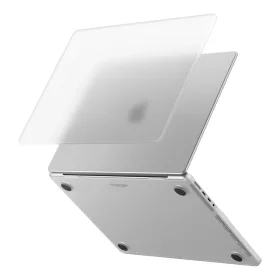   Spigen Airskin Apple Macbook Air 13 M2-M5 2023-2026 tok, Frost Clear, átlátszó
