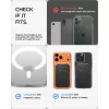 Spigen S314-4 Slim Fold mágneses kártyatartó, MagSafe, kitámasztható, Black, fekete (10db kártyához)