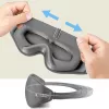 Tech-Protect EyeShade alvómaszk / szemfedő memóriahabbal, állítható pánttal, szürke
