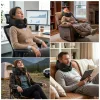 Tech-Protect ComfortRest utazó párna / nyakpárna memóriahabbal, állítható pánttal, fekete