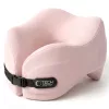 Tech-Protect ComfortRest utazó párna / nyakpárna memóriahabbal, állítható pánttal, rózsaszín