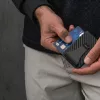 Tech-Protect Thorn RFID blokkoló kártyatartó, Carbon, fekete (bankkártyához)