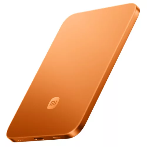 Xiaomi UltraThin USB-C Powerbank / külső akkumulátor, MagSafe, kompakt, 5000mAh, Orange, narancs