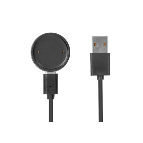 Tactical Xiaomi Amazfit Bip6/ Active 2 / Active 2 Square töltőkábel, fekete