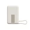 Xiaomi USB-C Powerbank / külső akkumulátor, MagSafe, kompakt, USB-C kábellel, 33W, 10.000mAh, bézs
