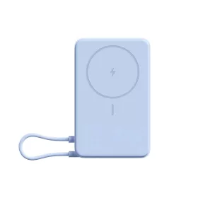   Xiaomi USB-C Powerbank / külső akkumulátor, MagSafe, kompakt, USB-C kábellel, kitámasztóval, 33W, 10.000mAh, kék