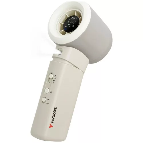Verbatim Cool'n'Go Aqua Breeze kézi / hordozható ventilátor, ezüst