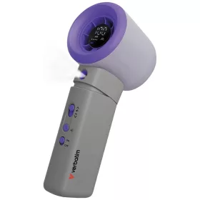   Verbatim Cool'n'Go Aqua Breeze kézi / hordozható ventilátor, szürke-lila