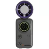 Verbatim Cool'n'Go Ice Touch Mini kézi / hordozható ventilátor, kompakt, szürke-lila