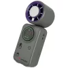 Verbatim Cool'n'Go Ice Touch Mini kézi / hordozható ventilátor, kompakt, szürke-lila
