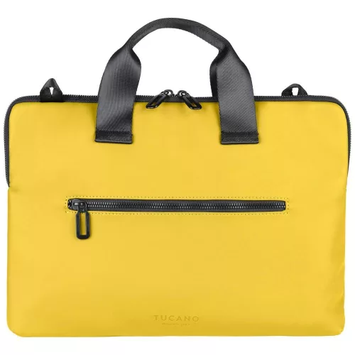 Tucano Gommo laptop táska,  Macbook Air 15" (2023-2024) / 14" laptopokhoz, sárga