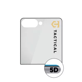   Tactical Glass Shield 5D Samsung Galaxy Z Flip 8 kijelzővédő üvegfólia, fekete (külső fólia)