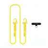 Tech-Protect C5SD vállpánt, telefonra rögzíthető, kanári sárga (crossbody pánt)