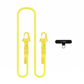  Tech-Protect C5SD vállpánt, telefonra rögzíthető, kanári sárga (crossbody pánt)