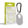 Mobile Origin Samsung SmartTag2 szilikon tok karabinerrel, fehér