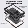 Tech-Protect Solid Samsung Galaxy Tab S11 tablet tok kitámasztóval, fekete