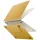 UNIQ Lyden Versa Apple Macbook Air 13 M2-M5 2023-2026 tok kitámasztóval, sárga