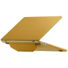 UNIQ Lyden Versa Apple Macbook Air 13 M2-M5 2023-2026 tok kitámasztóval, sárga