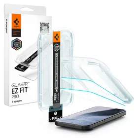   Spigen Glas.tR EZ Fit Pro Google Pixel 11 / Pixel 11 Pro tempered kijelzővédő fólia felhelyező kerettel (2db)