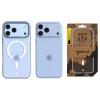 Tactical MagForce 2.0 Cover Apple iPhone 17 Pro Max/18 Pro Max MagSafe hátlap tok, átlátszó/kék