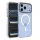 Tactical MagForce 2.0 Cover Apple iPhone 17 Pro Max/18 Pro Max MagSafe hátlap tok, átlátszó/bordó