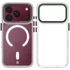 Tactical MagForce 2.0 Cover Apple iPhone 17 Pro/18 Pro MagSafe hátlap tok, átlátszó/fekete
