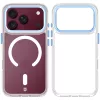 Tactical MagForce 2.0 Cover Apple iPhone 17 Pro/18 Pro MagSafe hátlap tok, átlátszó/kék