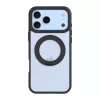Tactical MagForce Hyperstand Apple iPhone 17 Pro Max/18 Pro Max tok, gyűrűs kitámasztóval, MagSafe, átlátszó-fekete