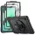 Tech-Protect Solid 2-Set Samsung Galaxy A9+ / Galaxy A11+ tablet tok kitámasztóval, kijelző védelemmel, fekete
