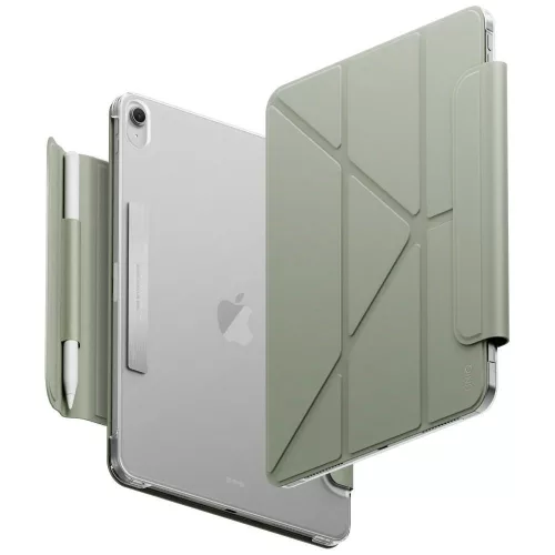 Uniq Camden Lite iPad Air 11 (2026 / 2025 / 2024) / Air 5 / 4 mappa tok, ceruza tartóval, kitámasztható, zöld