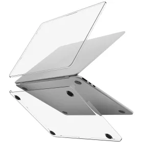  Uniq Vero Apple Macbook Air 13" (2022-2025) tok, Crystal Clear, átlátszó