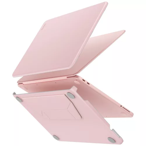 UNIQ Lyden Versa Apple Macbook Neo tok kitámasztóval, rózsaszín