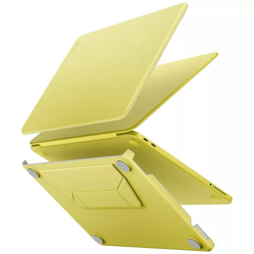 UNIQ Lyden Versa Apple Macbook Neo tok kitámasztóval, sárga