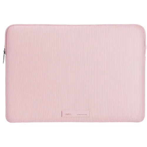 UNIQ Cyprus Ridge Edition laptop táska vízálló neoprénből, 13", rózsaszín