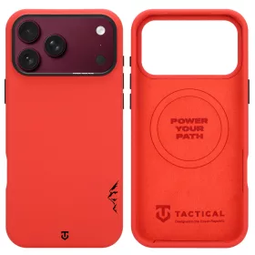   Tactical Velvet Smoothie 2.0 Apple iPhone 18 Pro / 17 Pro tok, MagSafe, Chili, piros