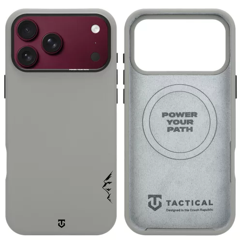 Tactical Velvet Smoothie 2.0 Apple iPhone 18 Pro Max / 17 Pro Max tok, MagSafe, Foggy, szürke