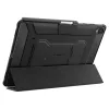Spigen Rugged Armor Pro Samsung Galaxy Tab S12 Plus tok ceruza tartóval, kitámasztóval, fekete