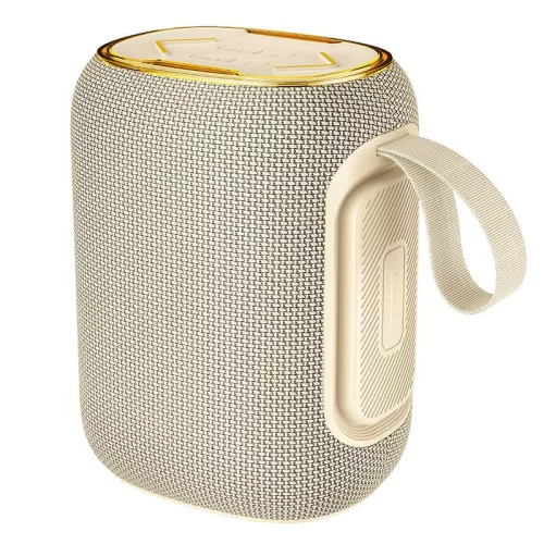 Hoco HC53 vezeték nélküli hangszóró, bluetooth, 10W, bézs