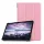 Samsung Galaxy Tab S9 FE Plus (12.4) SM-X610 / X616B, mappa tok, Trifold, rózsaszín