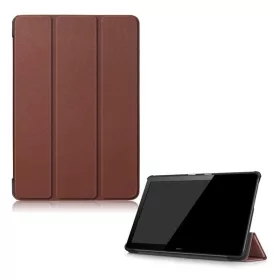   Samsung Galaxy Tab S9 FE Plus (12.4) SM-X610 / X616B, mappa tok, Trifold, barna